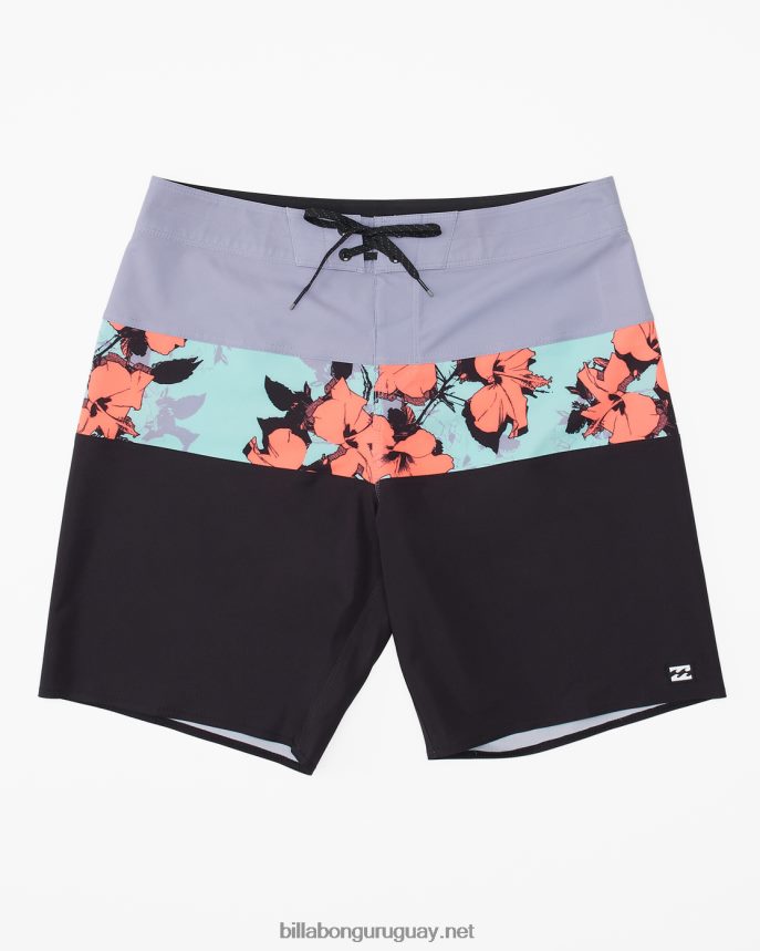 shorts de playa tribong pro 17'' Niños lila DR68441144 Billabong