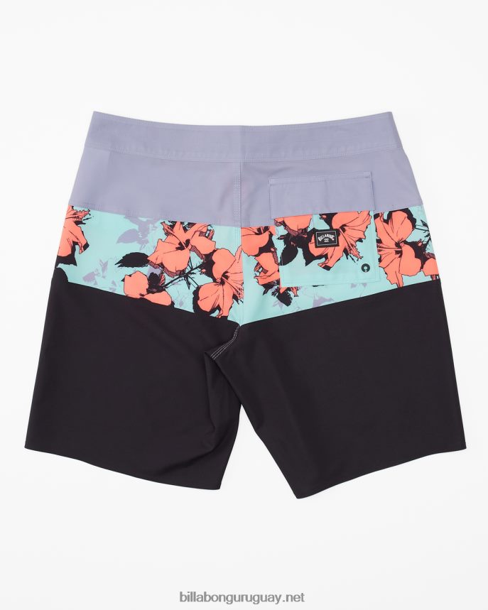shorts de playa tribong pro 17\'\' Niños lila DR68441144 Billabong