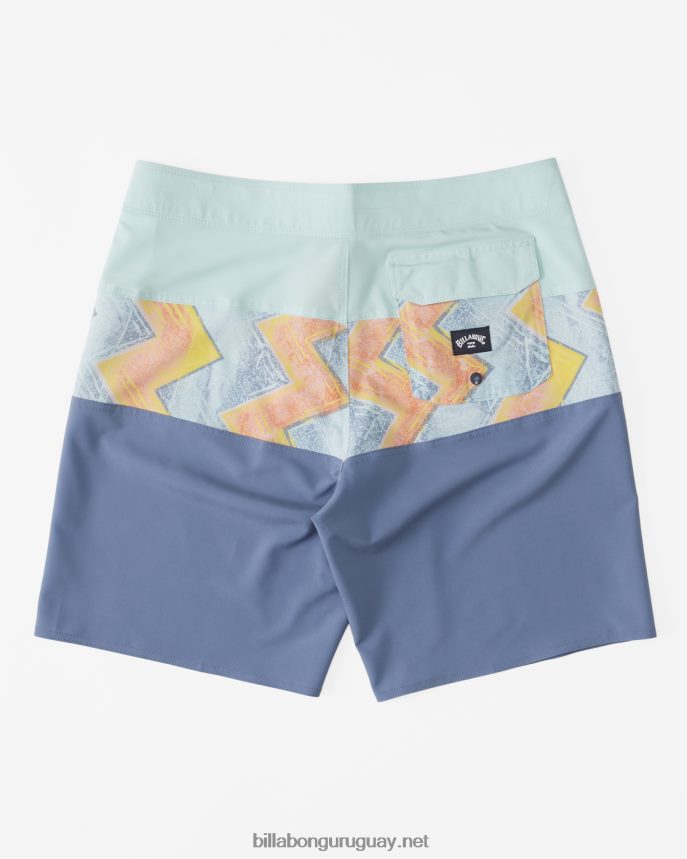 shorts de playa tribong pro performance 17\'\' Niños neblina azul DR68441118 Billabong