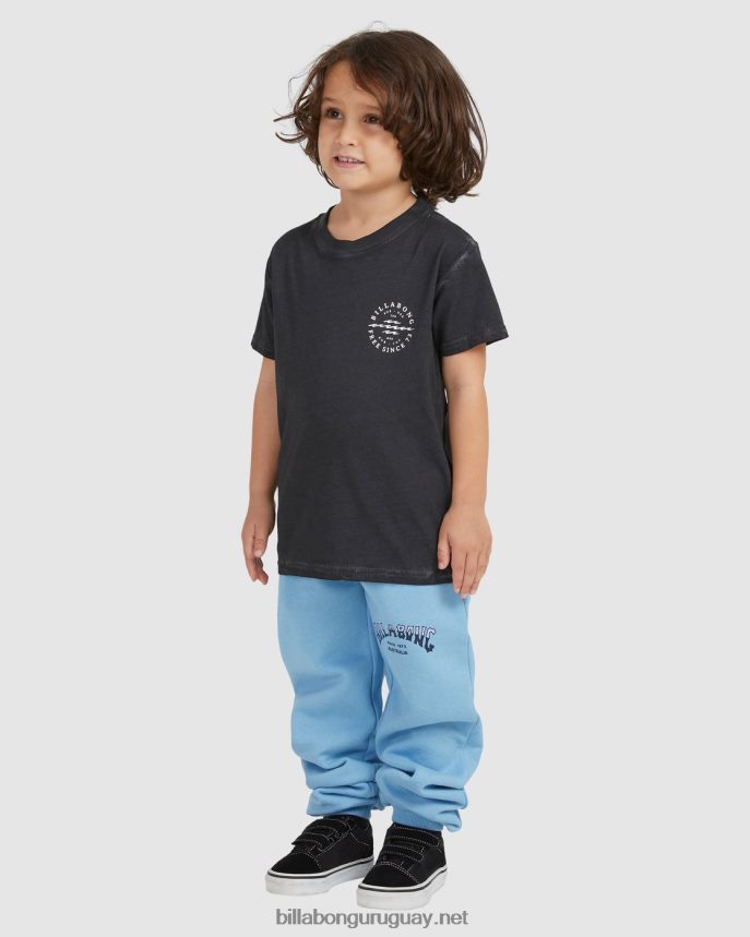 (2-7) pantalones de chándal Core Arch Track Niños azul polvoriento DR68441090 Billabong