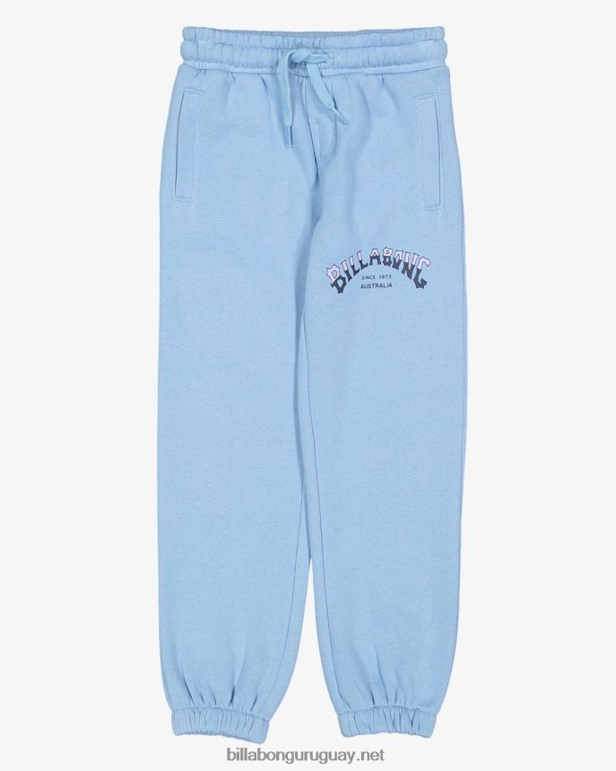 (2-7) pantalones de chándal Core Arch Track Niños azul polvoriento DR68441090 Billabong