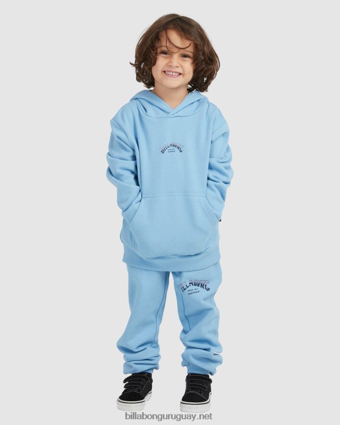 (2-7) arco central sudadera con capucha Niños azul polvoriento DR68441086 Billabong