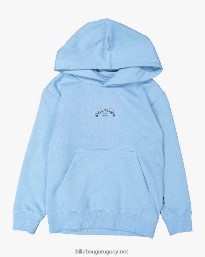 (2-7) arco central sudadera con capucha Niños azul polvoriento DR68441086 Billabong