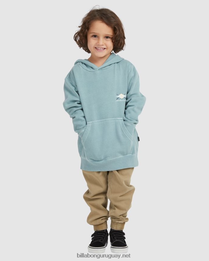 (2-7) bong días pop sudadera con capucha Niños luz marina DR68441066 Billabong