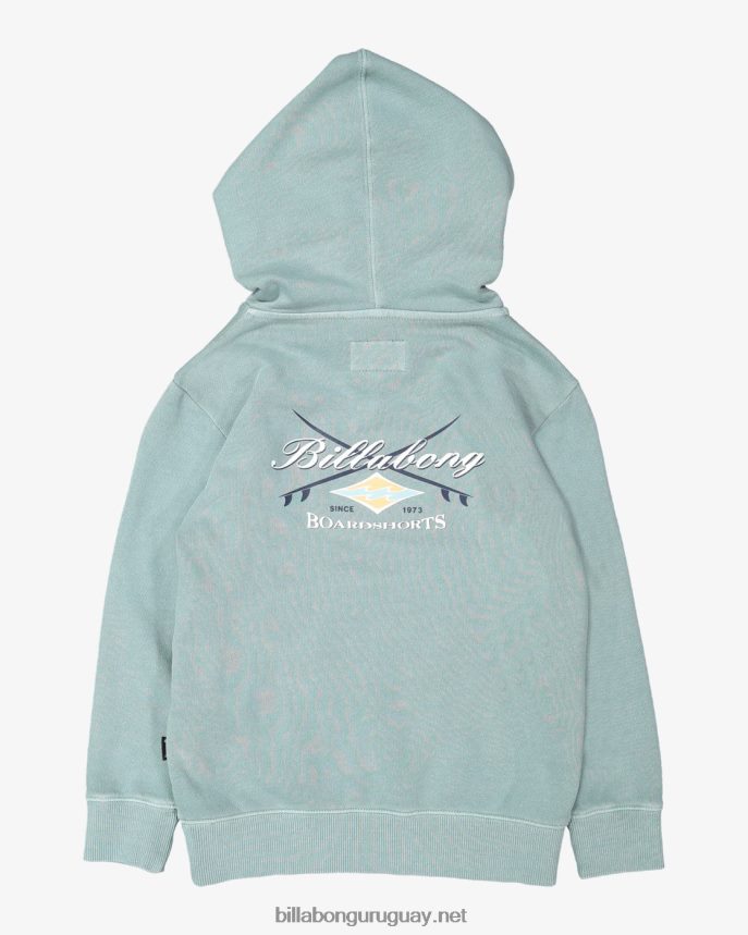 (2-7) bong días pop sudadera con capucha Niños luz marina DR68441066 Billabong