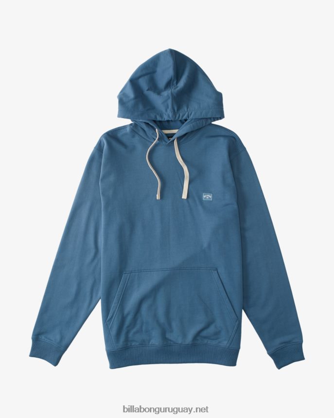 2-7 sudadera con capucha orgánica todo el día Niños humo azul DR68441081 Billabong