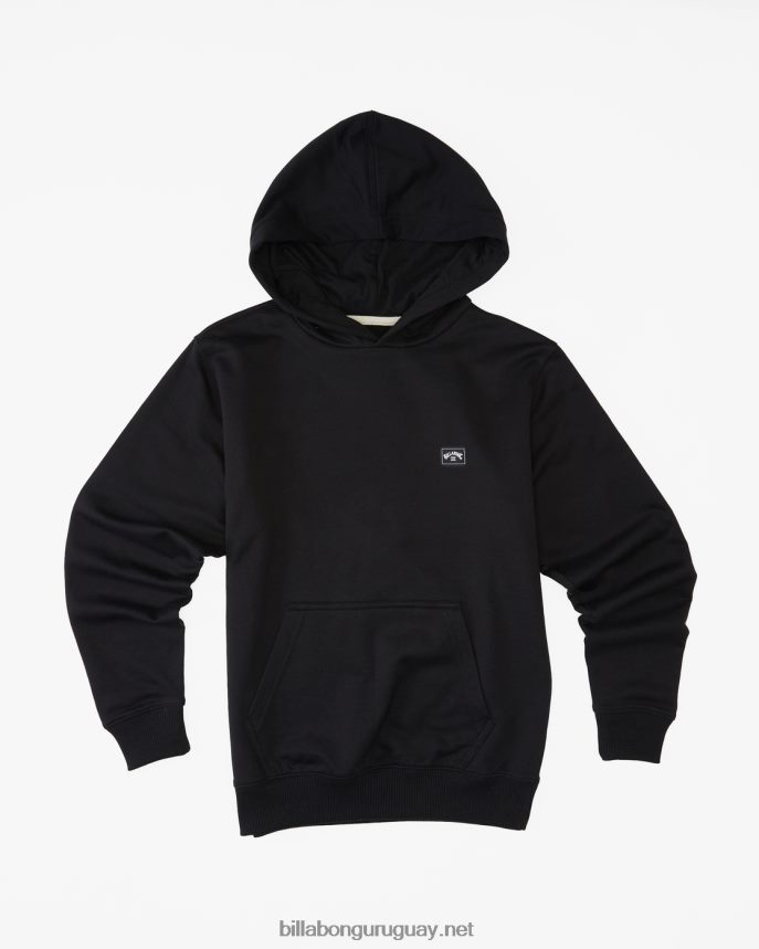 2-7 sudadera con capucha orgánica todo el día Niños negro DR68441054 Billabong