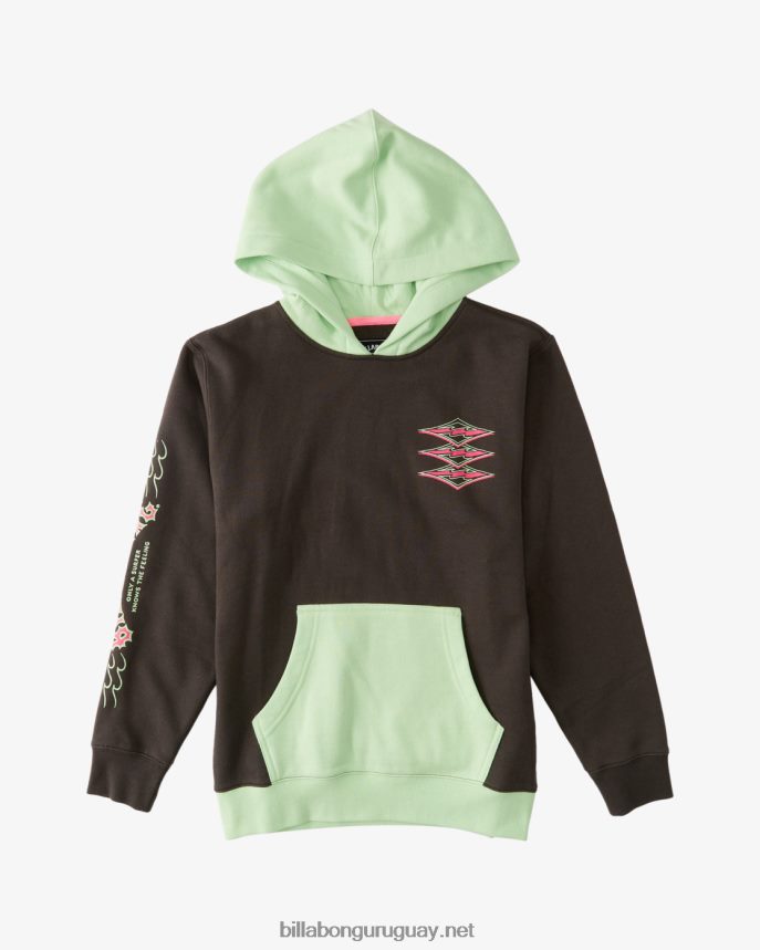 (2-7) unido sudadera con capucha Niños cuervo DR6844996 Billabong