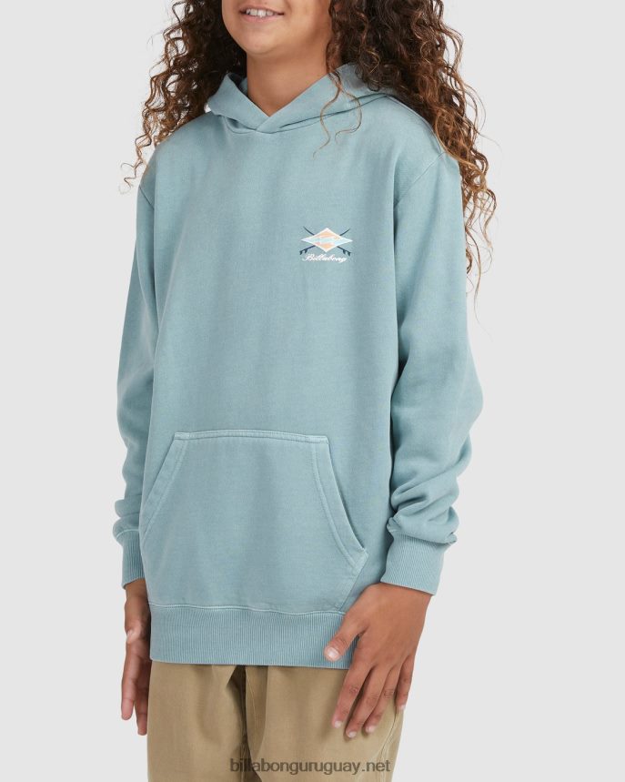 bong días pop sudadera con capucha Niños luz marina DR68441096 Billabong