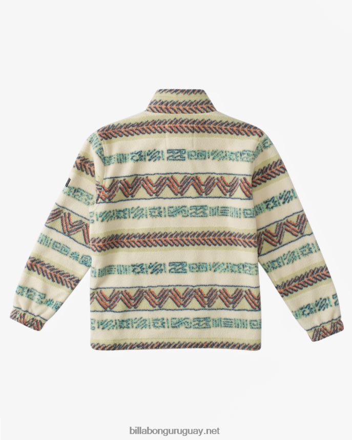 jersey de forro polar con cuello alzado Niños caqui de campo DR68441053 Billabong