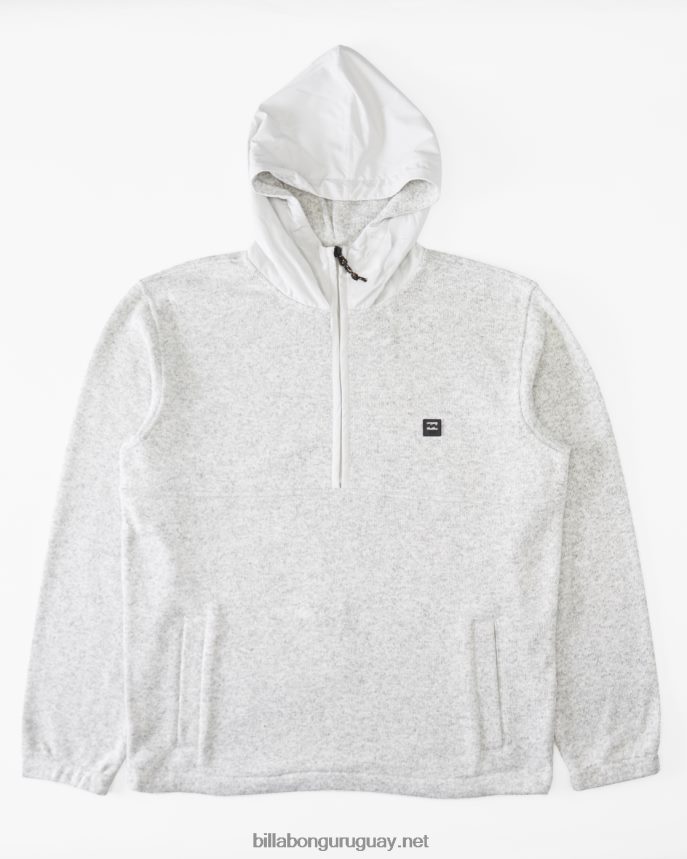 polar con media cremallera y capucha Niños brezo gris DR6844256 Billabong