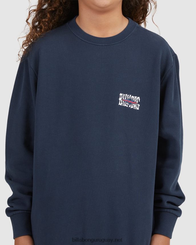 sudadera con cuello redondo y rombos en la sombra Niños Armada DR68441117 Billabong