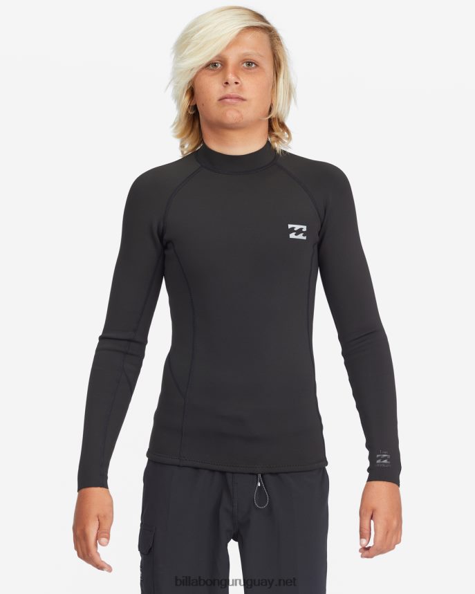 Chaqueta de neopreno absoluta de 1/1 mm Niños negro DR6844986 Billabong