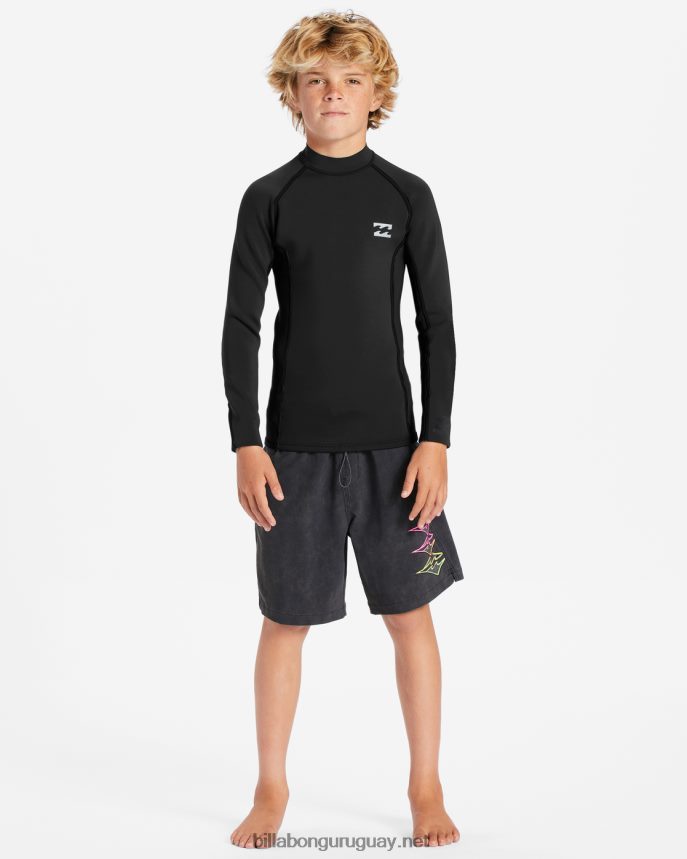 Chaqueta de neopreno absoluta de 1/1 mm Niños negro DR6844986 Billabong