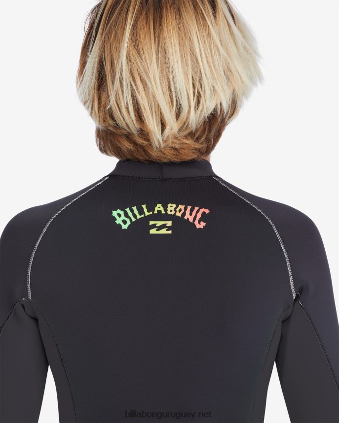 Chaqueta de neopreno intercambiable de 2/2 mm Niños verde neón DR6844975 Billabong