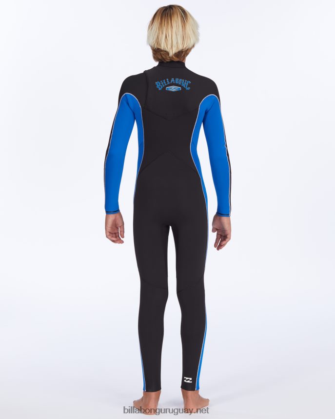 Traje de neopreno completo 3/2 con cremallera absoluta en el pecho Niños puerto DR68441125 Billabong