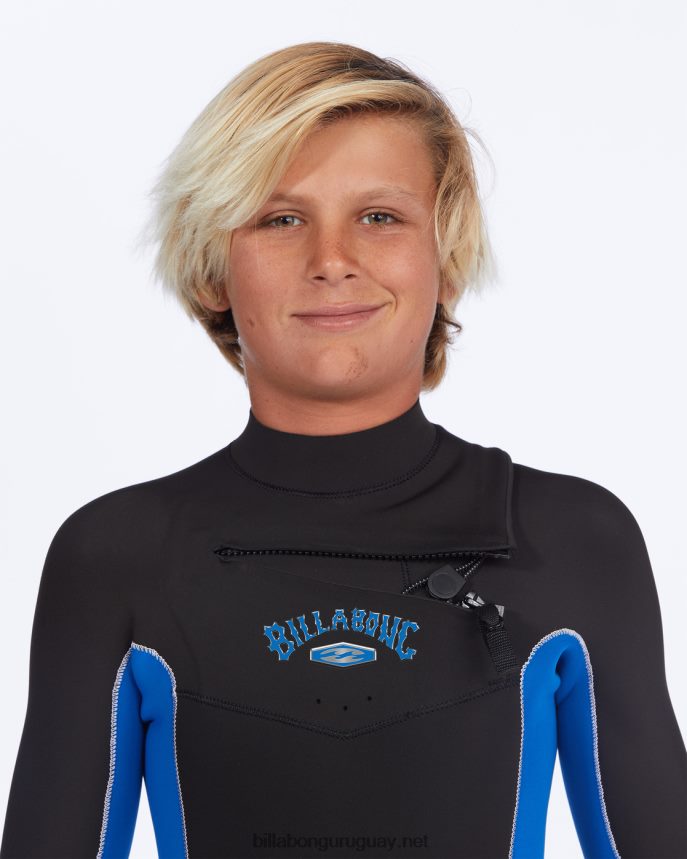 Traje de neopreno completo 3/2 con cremallera absoluta en el pecho Niños puerto DR68441125 Billabong