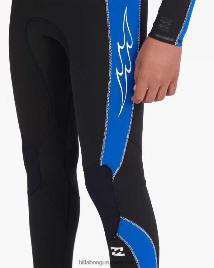 Traje de neopreno completo con cremallera trasera absoluta 3/2 Niños puerto DR68441132 Billabong